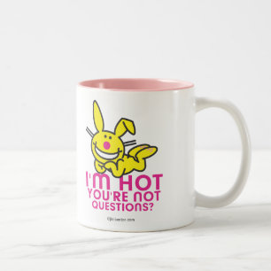 Taza Bicolor Soy caliente usted no soy