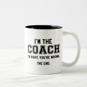 Taza Bicolor Soy el entrenador