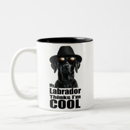 Taza Bicolor Soy Guay Black Lab