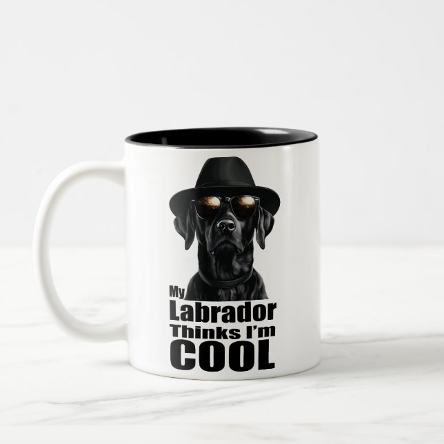 Taza Bicolor Soy Guay Black Lab (Izquierda)
