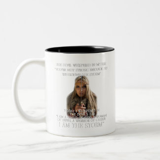 Taza Bicolor Soy Hijo De Dios, Soy La TORMENTA