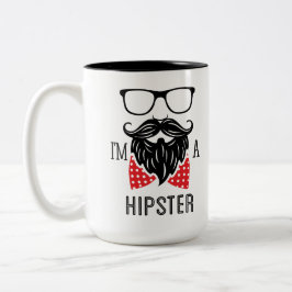 Taza Bicolor Soy Hipster