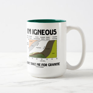 Taza Bicolor Soy Igneous No Me Lleves Por Granito