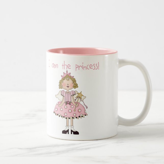 Taza Bicolor Soy la princesa (Derecha)