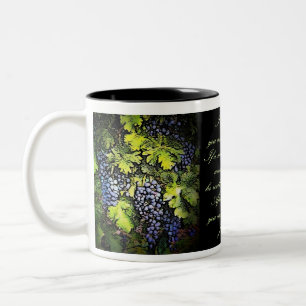 Taza Bicolor Soy la vid