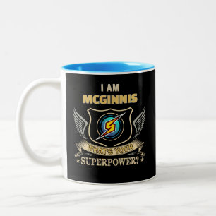 Taza Bicolor Soy MCGINNIS ¿Cuál es tu superpoder
