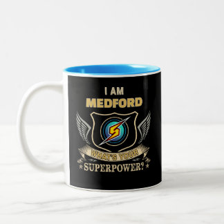 Taza Bicolor Soy MEDFORD ¿Cuál es tu superpoder