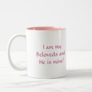 Taza Bicolor ¡Soy mi Beloveds y él es el mío! , Jessica