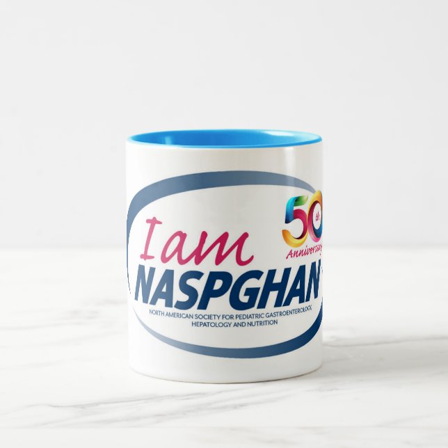 Taza Bicolor Soy NASPGHAN Mug (Centro)