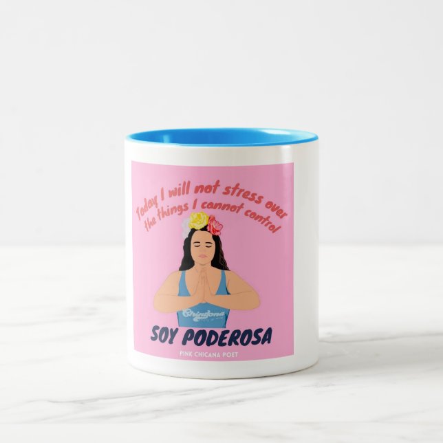 Taza Bicolor Soy Poderosa Mug (Centro)