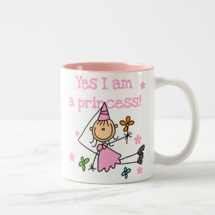 Taza Bicolor Soy sí princesa