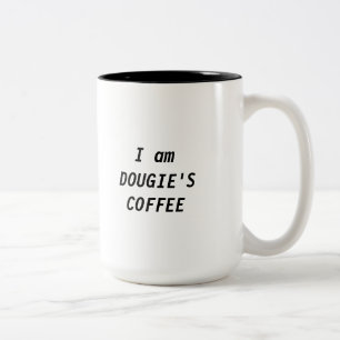 Taza Bicolor Soy [SU NOMBRE] 'taza de CAFÉ de S (el