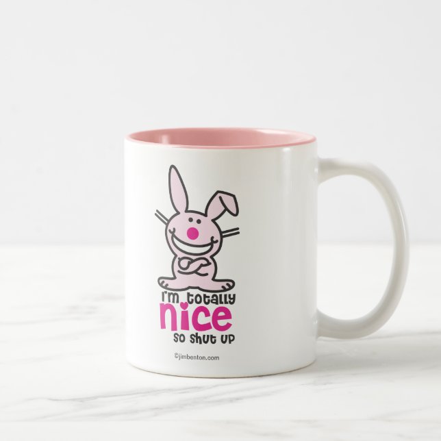 Taza Bicolor Soy totalmente Niza (Derecha)