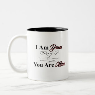 Taza Bicolor Soy Tu Eres Mía