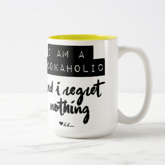Taza Bicolor Soy un Bookaholic….