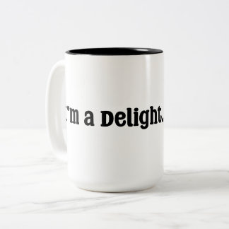 Taza Bicolor Soy un Delight.