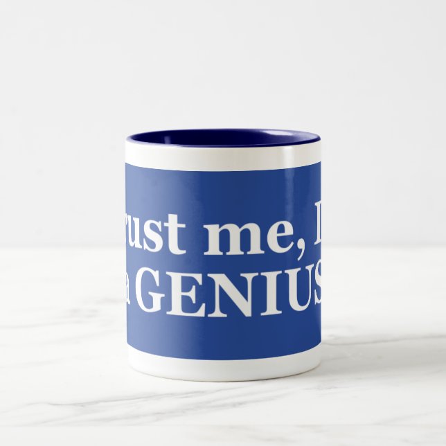 Taza Bicolor Soy un genio (Centro)