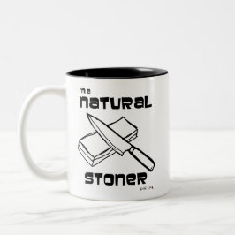Taza Bicolor Soy un Stoner Natural