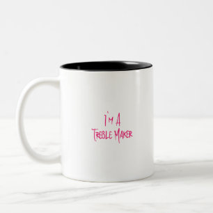 Taza Bicolor Soy una cita musical de la escuela de la diversió