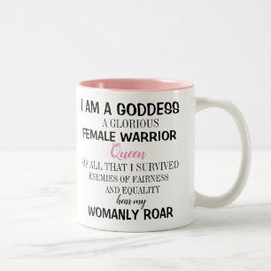 Taza Bicolor Soy una diosa