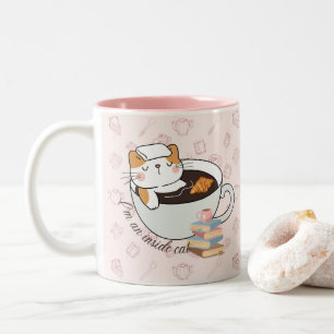 Taza Bicolor Spa Interior para Gatos