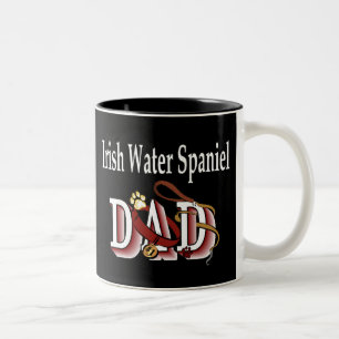 Taza Bicolor Spaniel Dad Mug