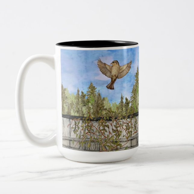Taza Bicolor Sparrow 2 tonos MUg (Izquierda)