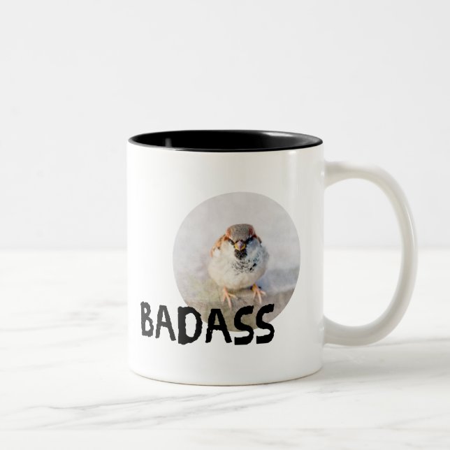 Taza Bicolor Sparrow - Badass (Derecha)