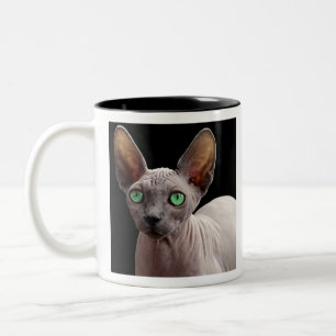 Taza Bicolor Sphynx