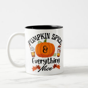 Taza Bicolor Spice de calabaza todo bueno