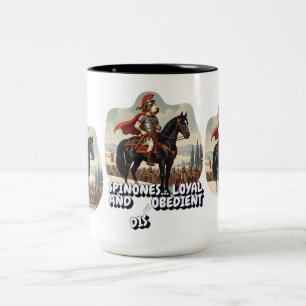 Taza Bicolor Spinone italiano leal