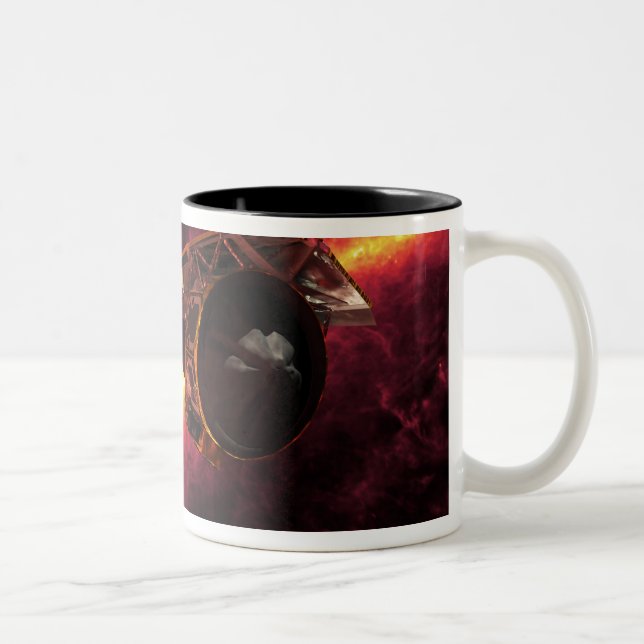 Taza Bicolor Spitzer visto contra el cielo infrarrojo 2 (Derecha)