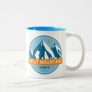 Taza Bicolor Split Mountain California Estrellas Luna