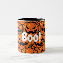 Spooky Boo calabaza jack-o-lantern Halloween