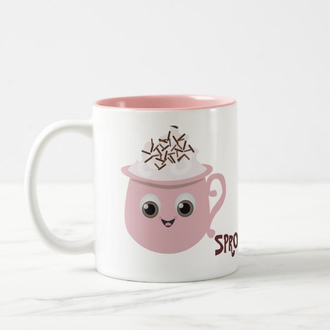 TAZA BICOLOR ¡SPROINKLES!! (Izquierda)