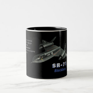 Taza Bicolor SR-71 "Blackbird"