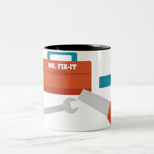 Taza Bicolor Sr. Fix-It (Centro)