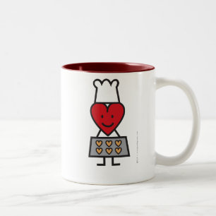 Taza Bicolor Sr. Heart Mug