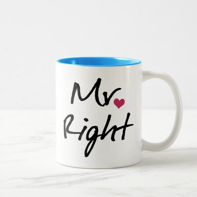 Taza Bicolor Sr. la Right (Derecha)