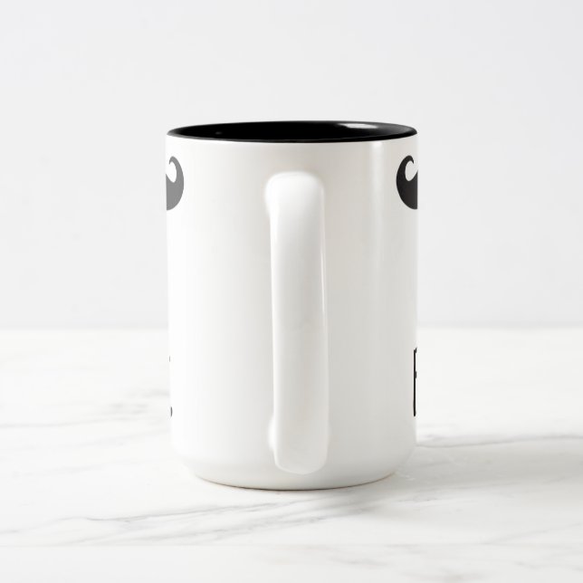 Taza Bicolor Sr. la Right Mug (Mango)
