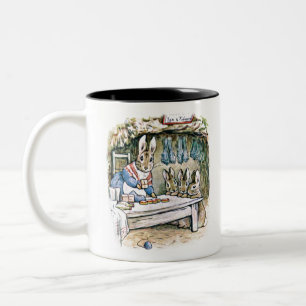Taza Bicolor Sra. Rabbit, Flopsy Mopsy y Cottontail