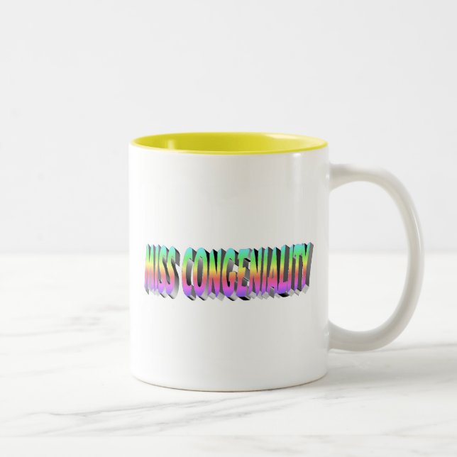 Taza Bicolor Srta. Congeniality (Derecha)