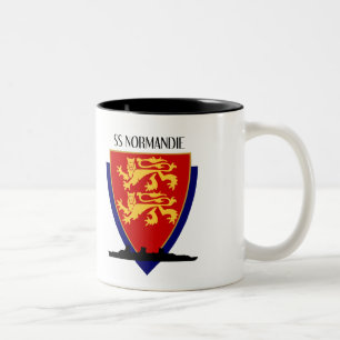 Taza Bicolor SS Normandie