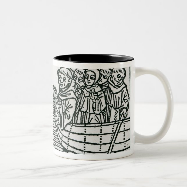 Taza Bicolor St. Brendan y la sirena (Derecha)
