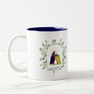 Taza Bicolor St. Elizabeth Mug