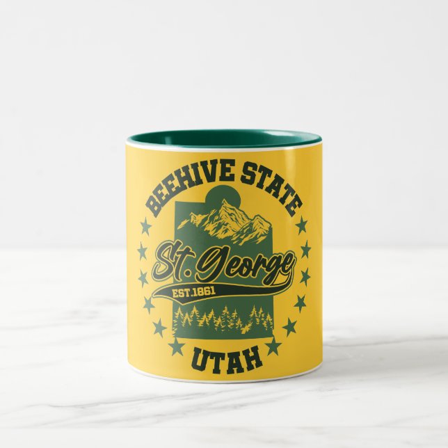 Taza Bicolor St. George, Utah (Centro)