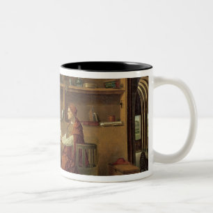 Taza Bicolor St Jerome en su estudio, c.1475 2