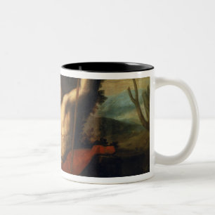 Taza Bicolor St. John el Bautista en el desierto