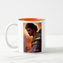 Taza Bicolor St. Michael The Archangel
