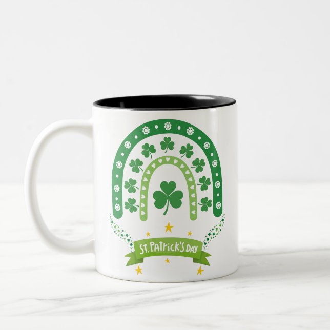 Taza Bicolor St.Patrick's Day  (Izquierda)